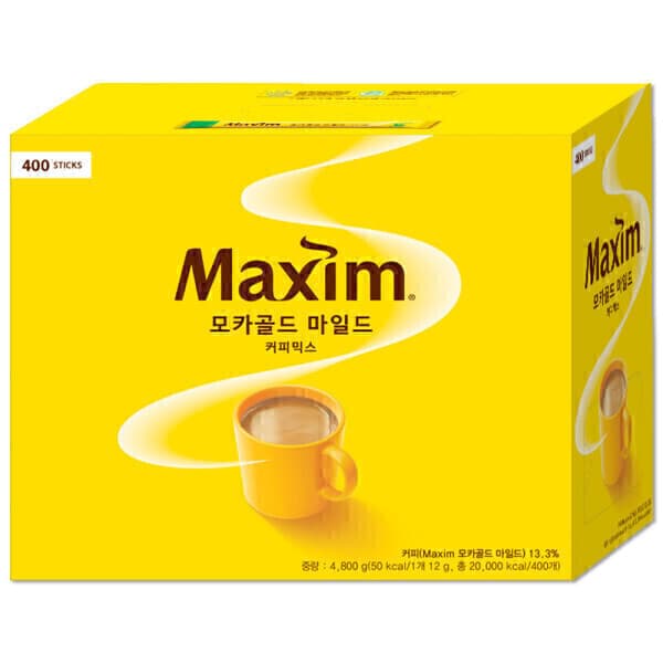 큐마트솔루션 동서 맥심 모카골드 커피믹스 400T