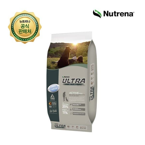 신세계몰 뉴트리나 강아지사료 울트라 액티브 15KG - 최저가 29,630원