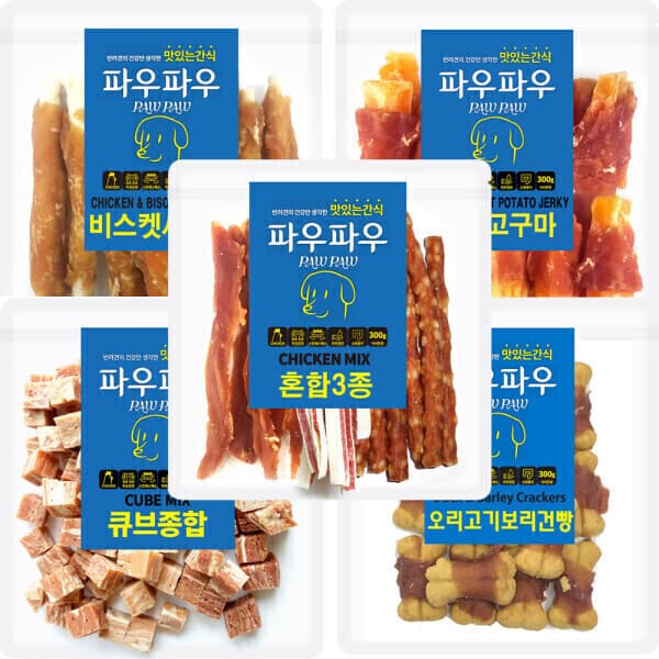 펫천국 맛있는 간식 300g X6개 강아지 - 최저가 15,900원