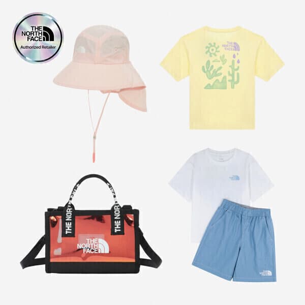 노스페이스키즈 노스페이스키즈 26S/S 상하의세트 반팔티 반바지