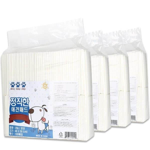 리본글로벌 두꺼운 37g x 240매 정직한 애견패드 배변 강아지패드