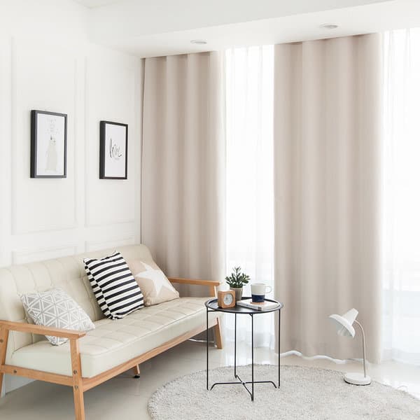 일루션KJB 솔리드 3중직 암막커튼 420cm 230cm