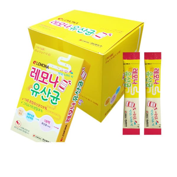 유한몰 레모나 유산균 2gx10포x10개(100포) - 최저가 25,000원