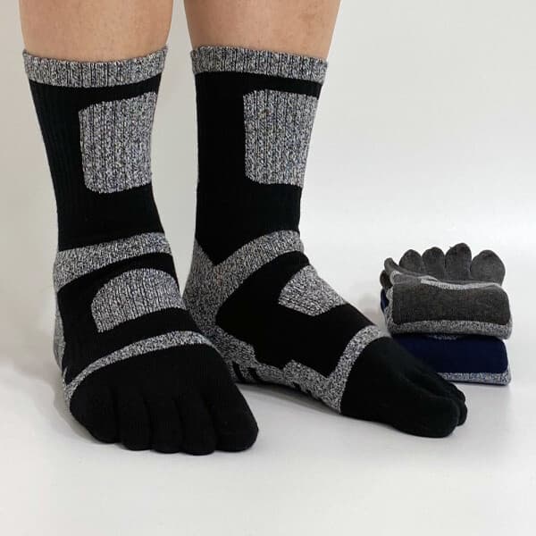 socksmall SM 두꺼운 남성 스포츠 발가락양말 중목 5켤레 - 최저가 18,900원