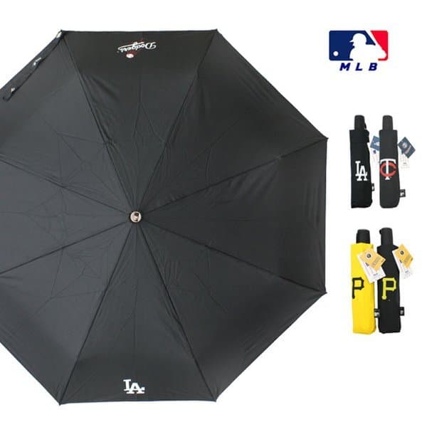 신세계몰 MLB 3단 완전자동우산 로고구단 - 최저가 11,860원