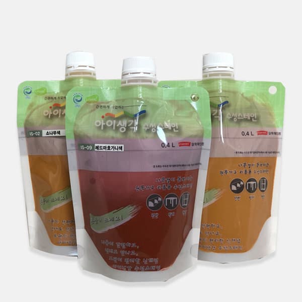 페인트마스터 삼화페인트 아이생각 수성스테인 0.4L 무광