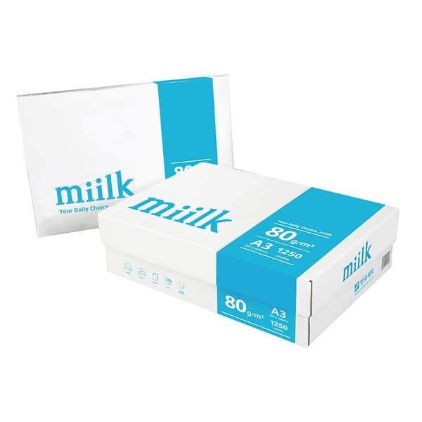 신세계몰 (miilk)밀크 A3 복사용지 80g 1250매