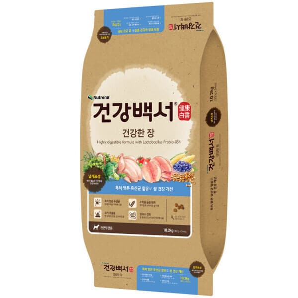쿠키펫 건강백서 건강한 장 10.2kg - 최저가 64,500원