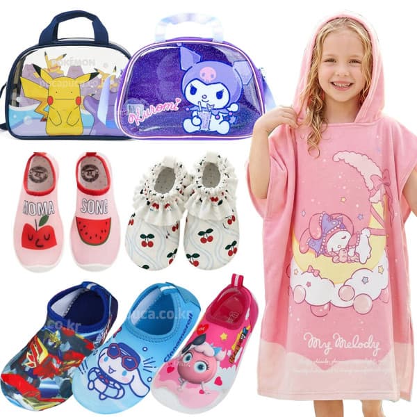 샤인코코- 유아 아동 아쿠아슈즈 워터슈즈 시나모롤 산리오 쿠로미 - 최저가 15,500원