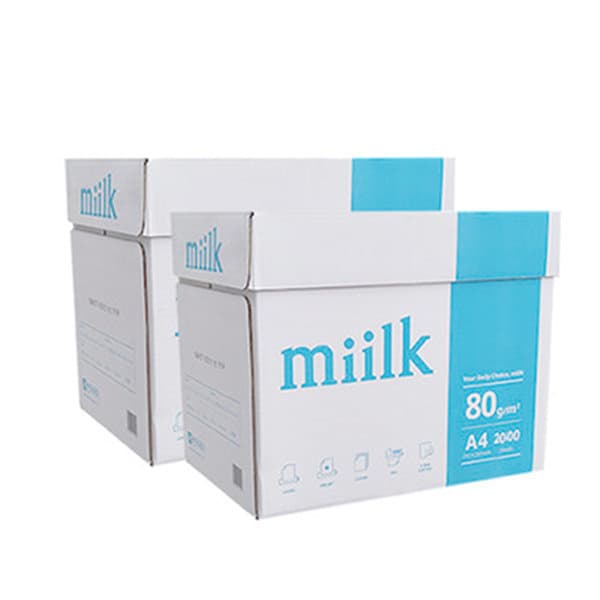 더블에이정품 밀크 A4 복사용지 80g 4000매