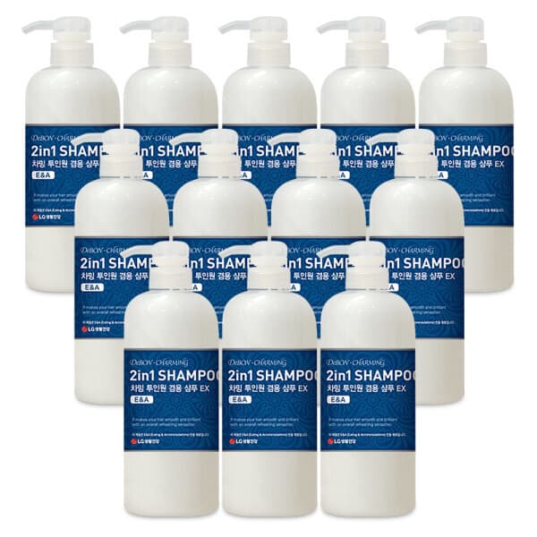 수민마트 차밍 투인원샴푸 730ml x 12개