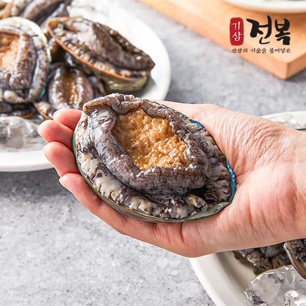 기삼농수산 8-9미 활전복 1kg 초특대