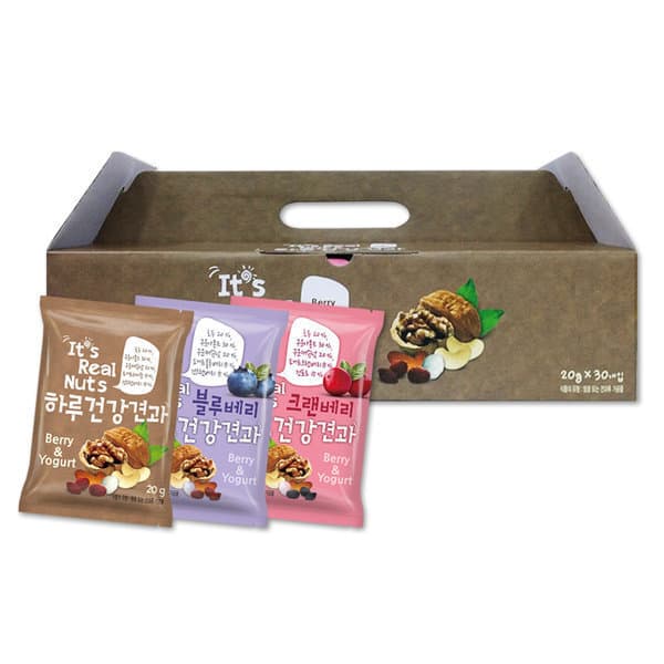 리얼넛츠(본사직영점) 리얼넛츠 하루건강견과 요거트 혼합 1박스(20g/30봉) - 최저가 22,400원