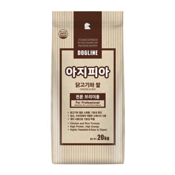 한양사료유통 아지피아 20kg 강아지사료 - 최저가 51,000원