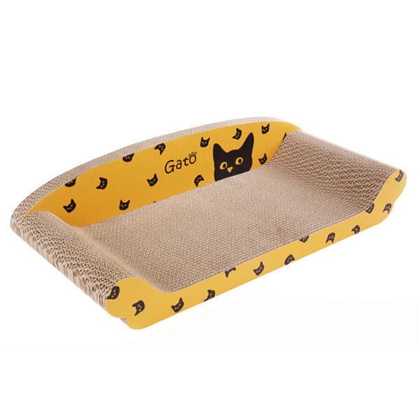 가또GATO 가또 프리미엄 65cm 특대 킹소파 옐로 고양이스크래쳐 - 최저가 22,900원