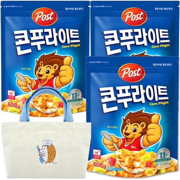 큐마트솔루션 포스트 콘푸라이트 600g x3