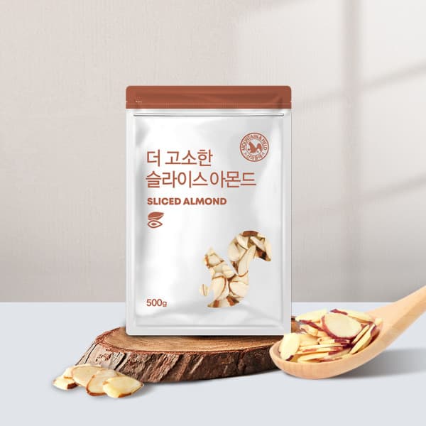 (주)산과들에 슬라이스아몬드 500g x 2봉