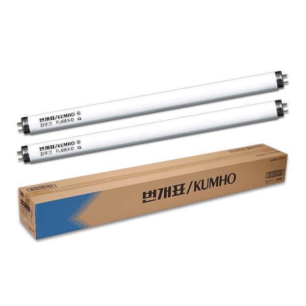 스피드몰. 번개표 직관형광램프 FL40EX-D 40W 주광색 20EA/BOX