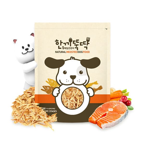 펫토리아 한끼뚝딱 강아지 습식 사료 황태와 연어 1kg - 최저가 18,810원