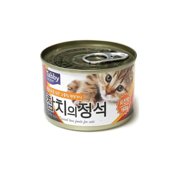 국민펫샵 참치의정석 치킨맛 160g x 24개 고양이캔 - 최저가 28,900원