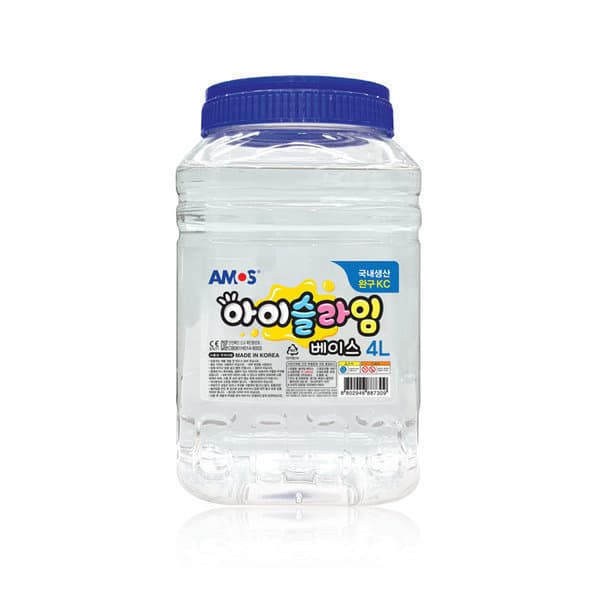 문구조아닷컴 아모스 아이슬라임 베이스 4L 물풀