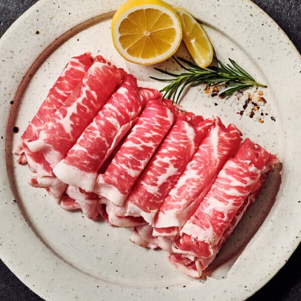 누리푸드 청정우 차돌박이 1.5KG (250g X 6팩)