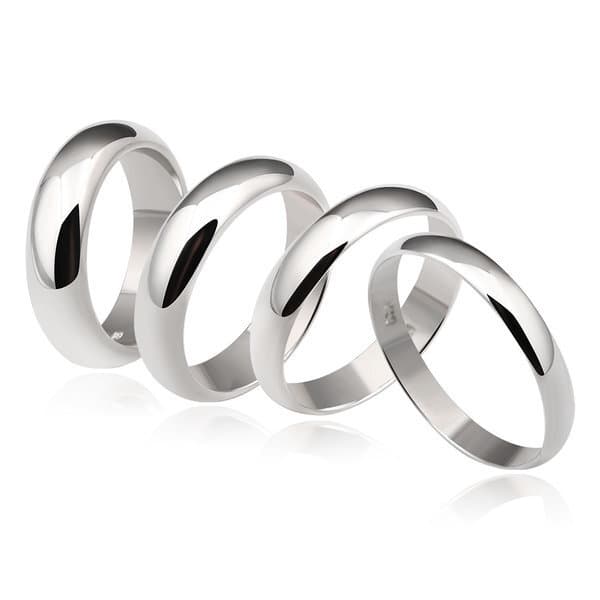 주얼레이디 925 SILVER 실버 베이직 엥게이지 반지 3mm - 최저가 23,900원