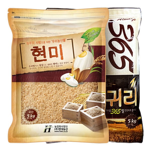 [현대농산] 현미5kg+귀리5kg