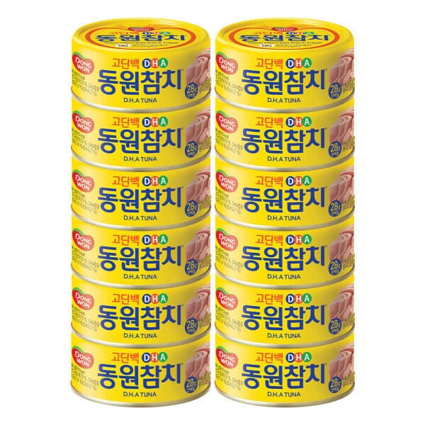 동원에프앤비스타배송 동원 DHA 참치 150g 원터치 12캔