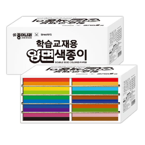 ABC문구 학습교재용 양면색종이 4000매