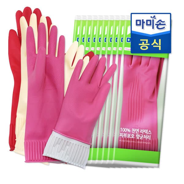 마미몰 마미손고무장갑 패스 중형 10개
