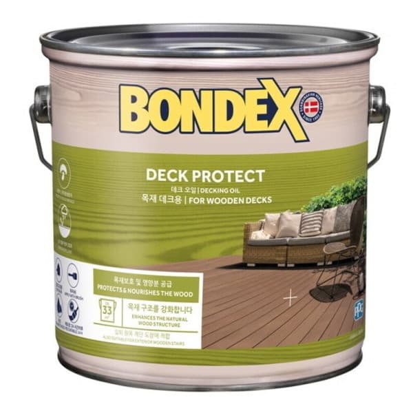 토브맘 본덱스 데킹오일 2.5L 천연데크용 마감재 데크오일 - 최저가 68,000원