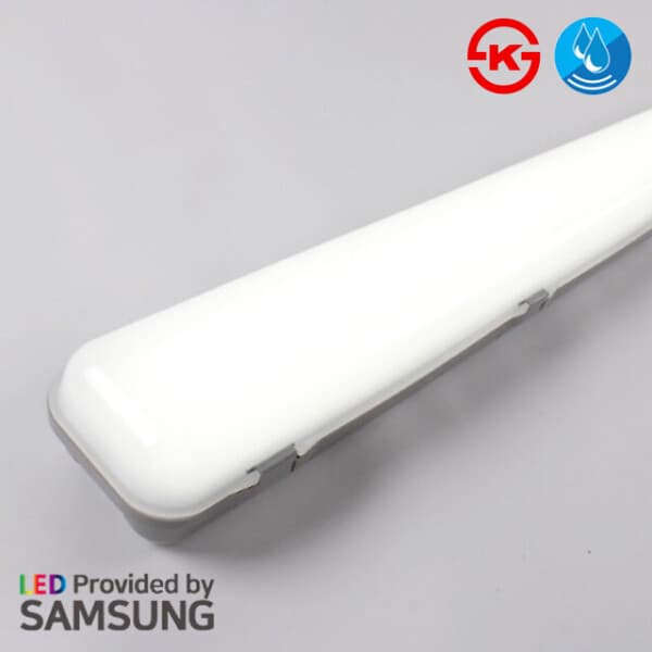 공간엘이디 LED 일체형 면광원 방습등 IP65 40W 일자등 - 최저가 44,900원