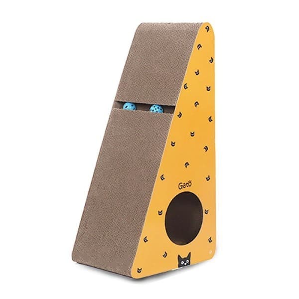 가또GATO 가또 킹삼각 옐로우 고양이 스크래쳐 - 최저가 27,900원