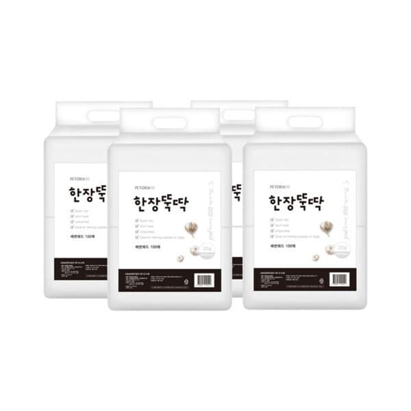 펫토리아 한장뚝딱 라이트 강아지 패드 표준형 20g 400매 40x50cm