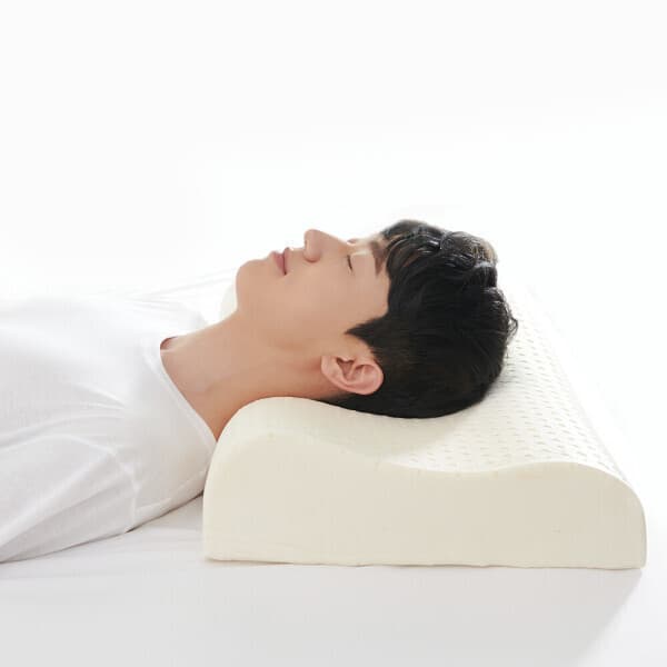(주)슬립스파 꿀잠 천연 라텍스베개 메모리폼 경추베개