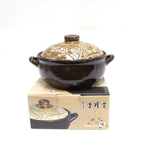슬로시 슬로시 자연유약사용 내열 찌개뚝배기 옹기골 대 - 최저가 16,500원