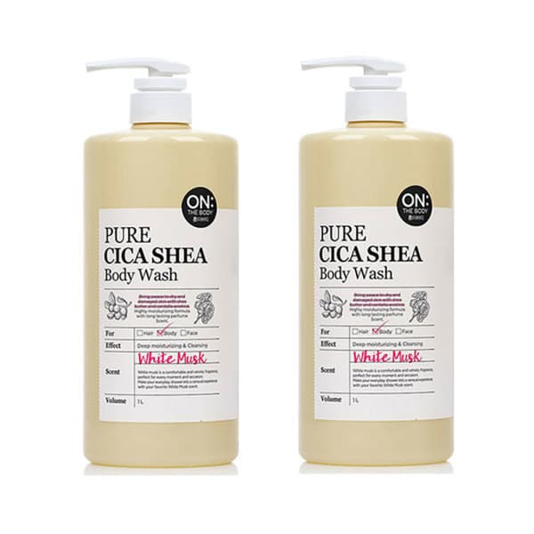 LG생활건강-스타배송 퓨어시카 화이트머스크 바디워시 1000ml 2개 - 최저가 23,900원