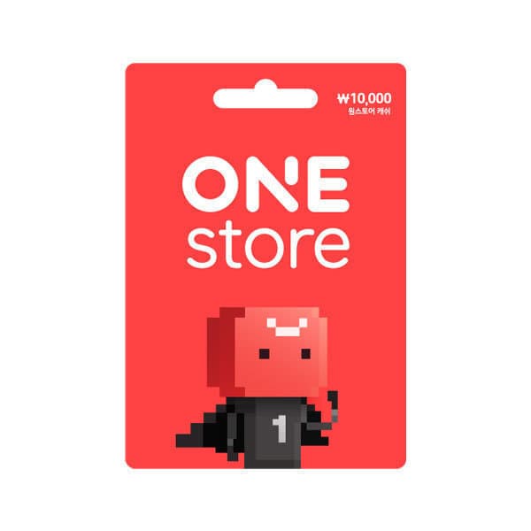 SKT쿠폰 Onestore 원스토어 기프트카드 1만원권 - 최저가 9,900원