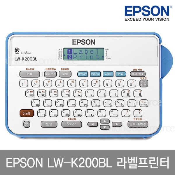 징크몰 Brother LW-K200BL Label Maker 12mm - 최저가 75,000원