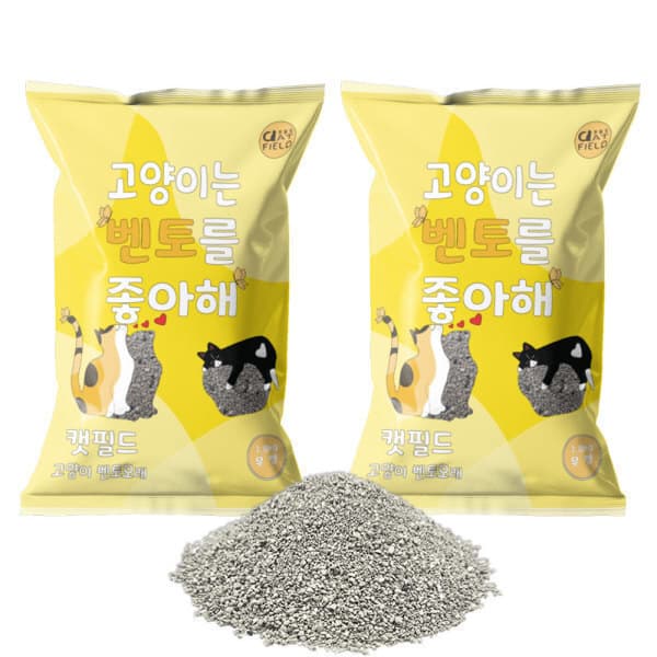 캣필드 캣필드 벤토나이트 고양이모래 무향 7kgx2개 - 최저가 13,990원