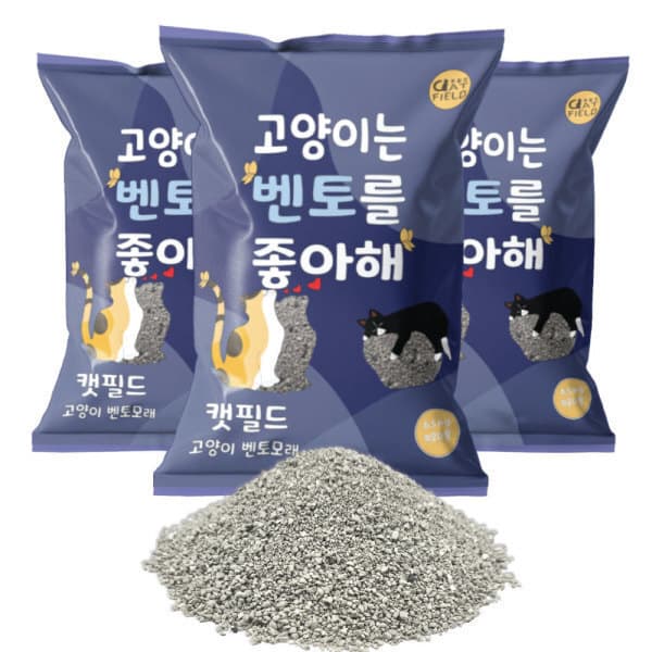 캣필드 캣필드 고양이 벤토모래 파우더향 6.5kgx3 - 최저가 19,990원
