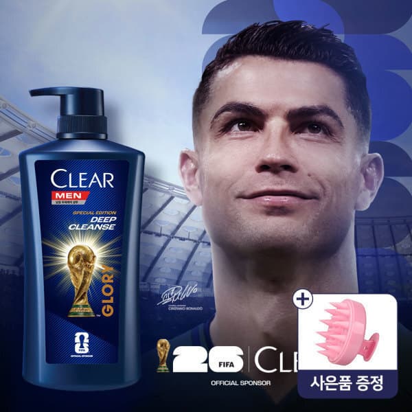 유니레버 클리어 샴푸 650ml 2개 + 샴푸브러 SIUU