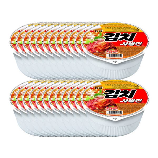 농심-스타배송 김치사발면 86g 24개