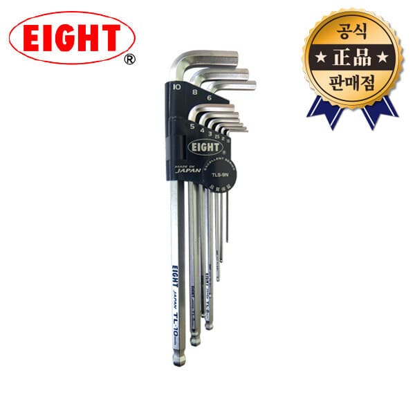 0921cokr 에이트 볼렌치세트 TLS-9N 9pcs 롱타입 일본산
