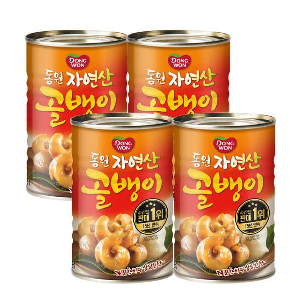 동원공식스토어 동원 자연산골뱅이 300g x 4개