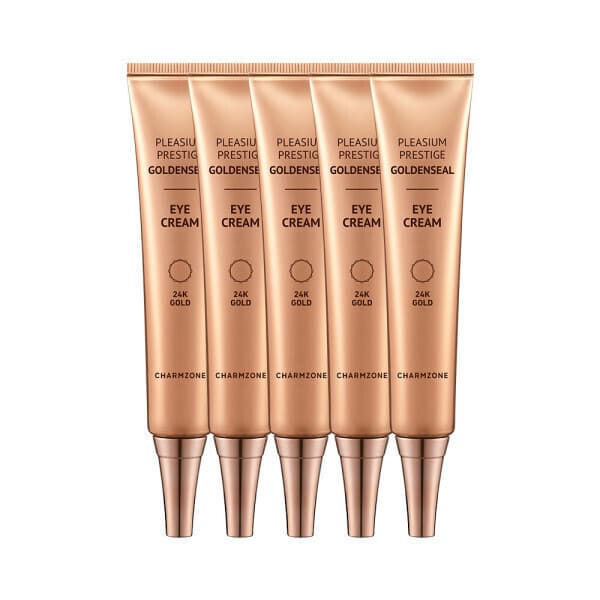 퀸스타운 참존 골든실 순금 24k 눈가탄력 주름개선 아이크림 30ml x 5개