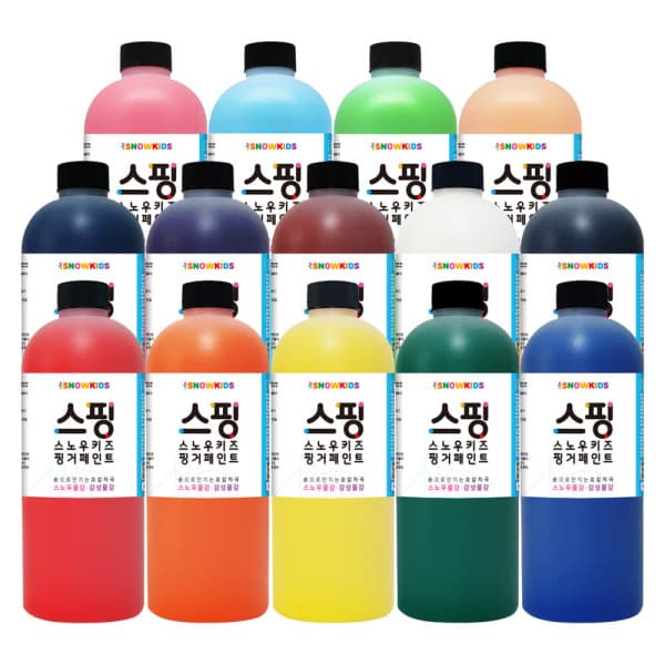 스노우키즈엄마표미술 엄마표미술 감성물감 1000ml 유아물감 - 최저가 15,810원