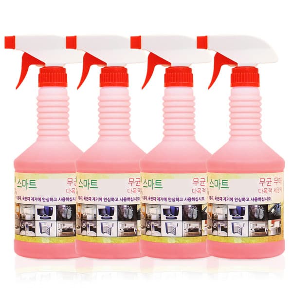 크로바세제나라 크로바 다목적세정제 700ml 4개