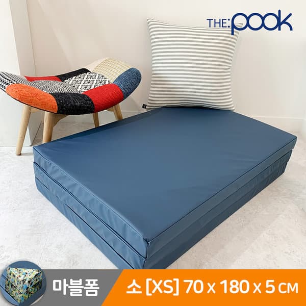 더푹(THE_POOK) 더푹 마블폼/레자/소 3단 접이식 매트리스 토퍼 2.0 - 최저가 55,000원